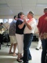 on the dance floor